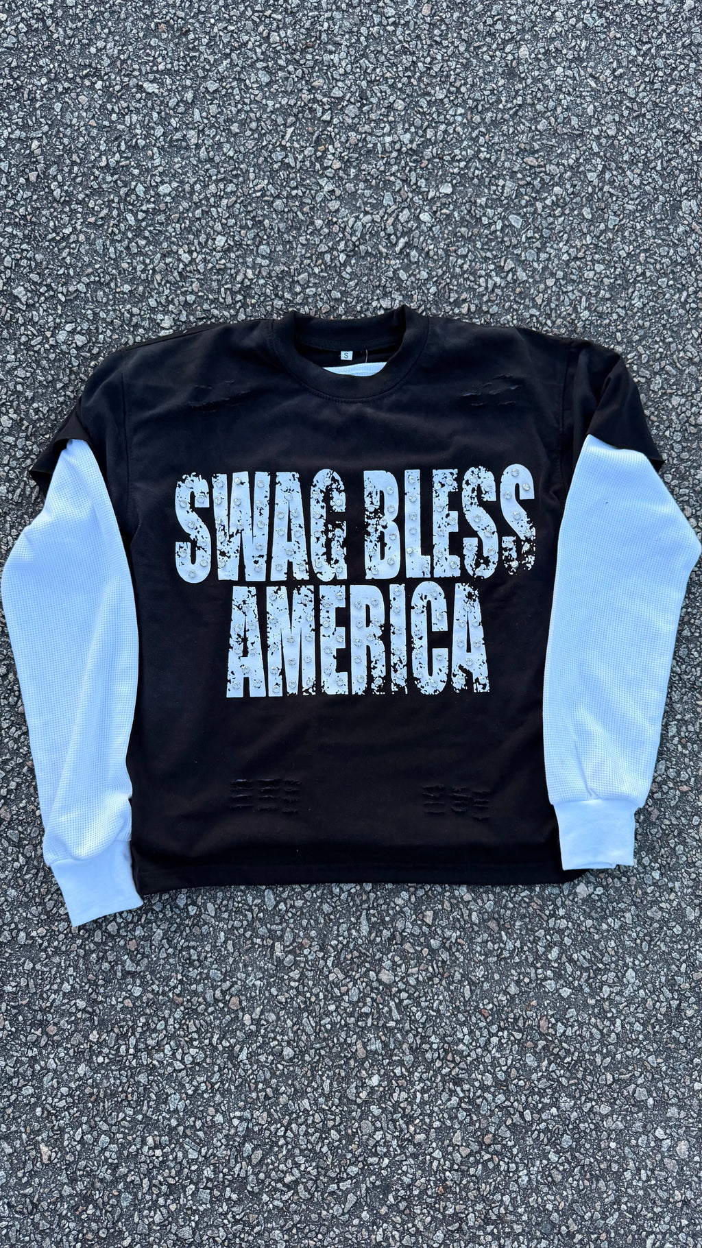 SBA black tee