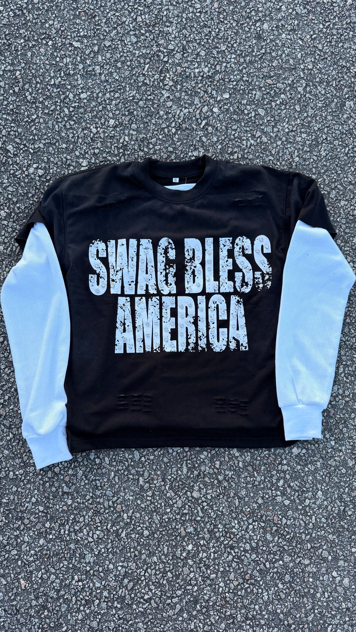 SBA black tee