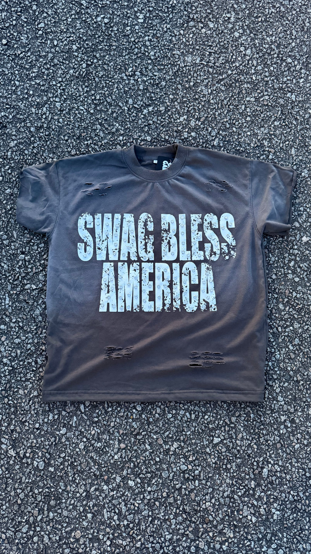 SBA Grey tee