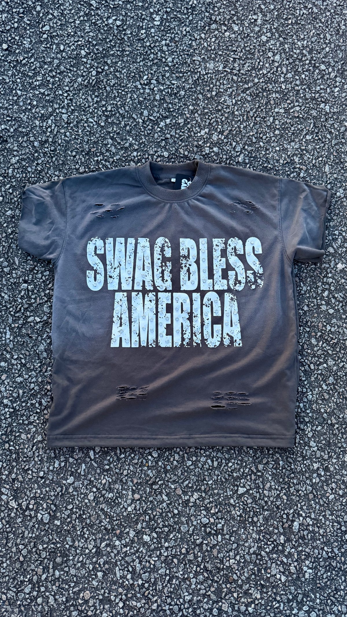 SBA Grey tee
