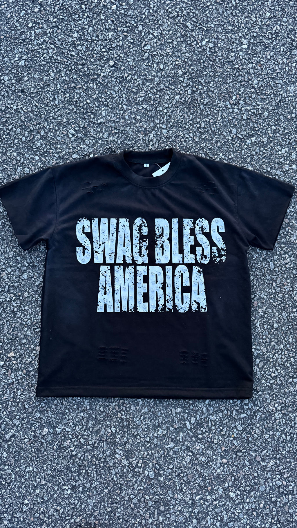 SBA black tee